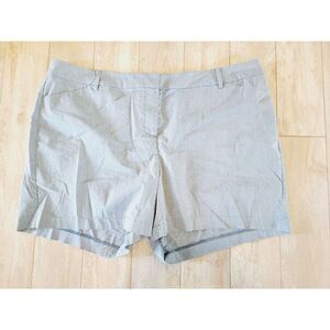 Lane Bryant 22 Shorts Women's Light Blue Lightweight Front‎ Pockets Stretch